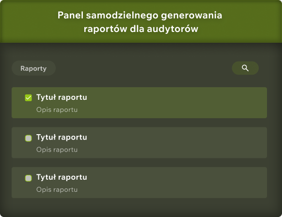 One Identity Manager Mockup - platforma dla audytorów